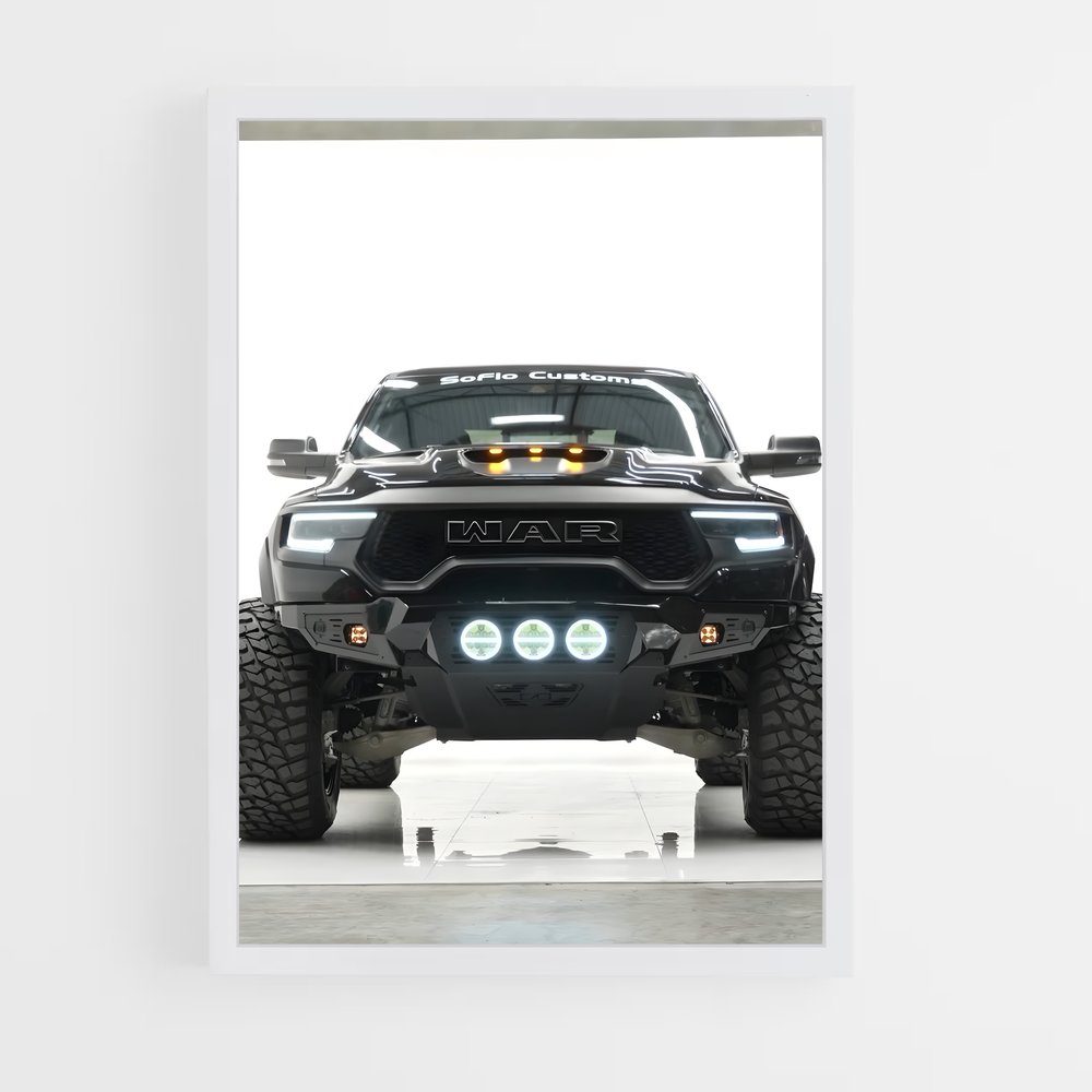 Poster Rebel Nocturne – affiche Dodge (vue 3)